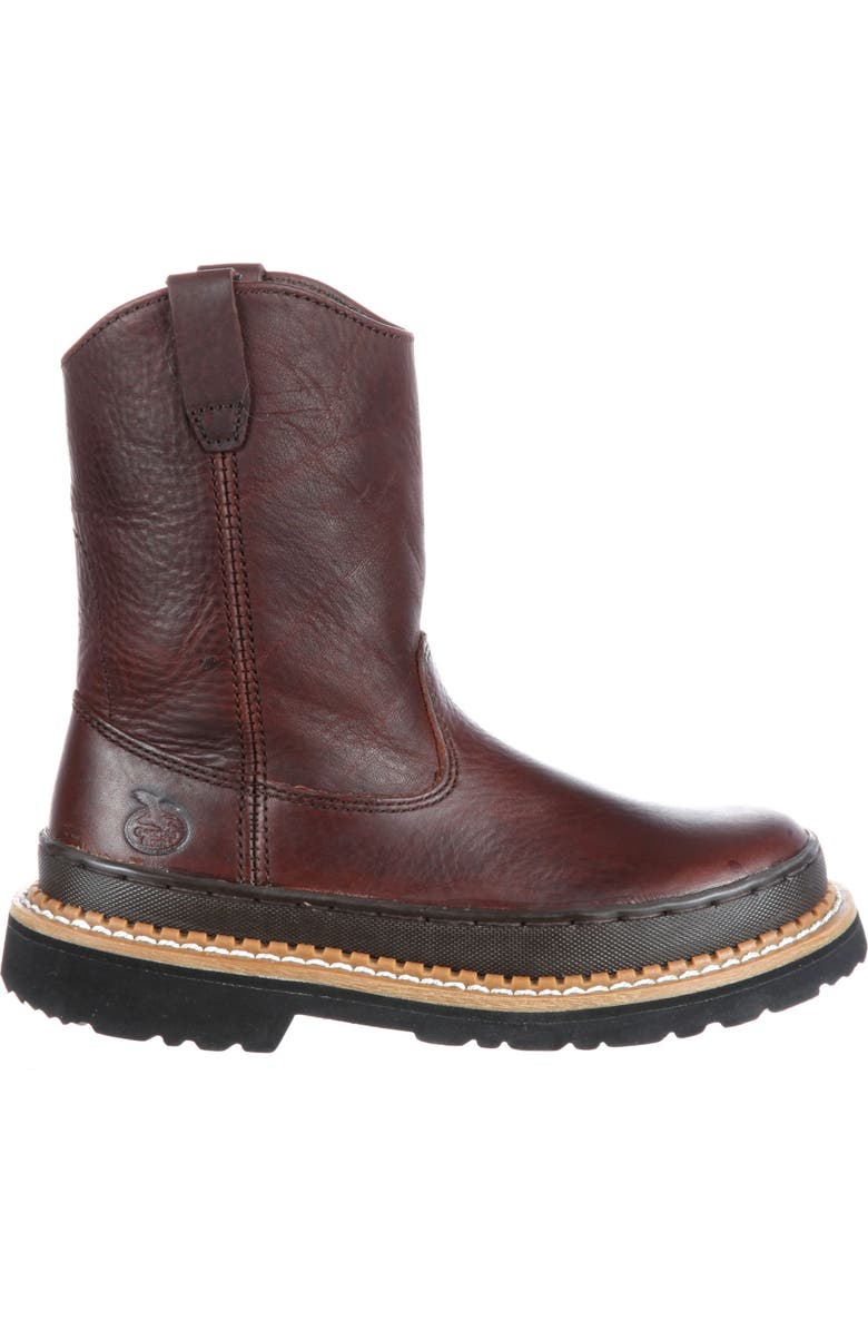 Georgia Boot Kids' Giant Wellington, Main, color, Soggy Brown