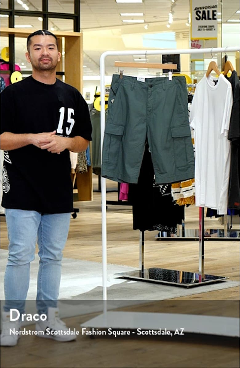 Cotton Ripstop Cargo Shorts, sales video thumbnail