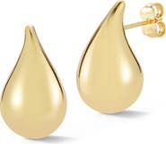 Ember Fine Jewelry 14K Gold Teardrop Stud Earrings