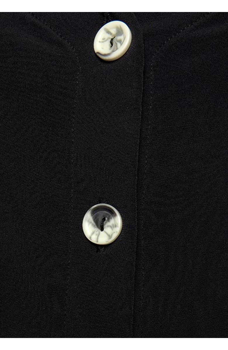 LASCANA Women's Button Detail Jumpsuit, Alternate, color, Black