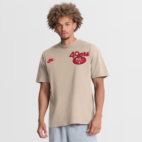 Men's Nike Sand San Francisco 49ers Night Primary Max90 T-Shirt