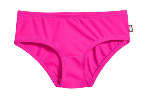 Girls UPF 50+ Printed Swim Briefs (Toddler/Kids)