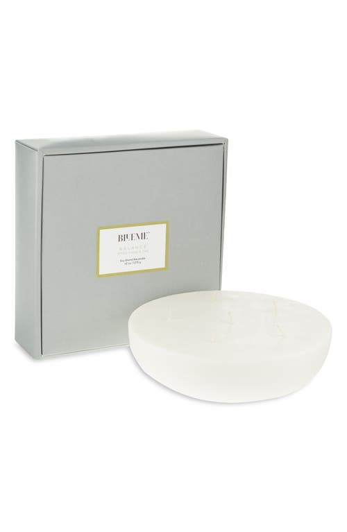 Blueme Balance Giant Recandle Wax Refill In White