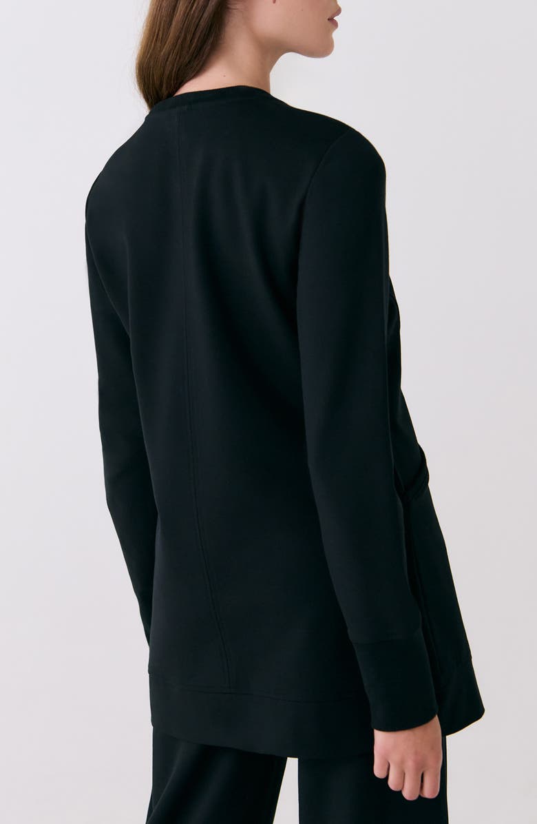 Lole Mindset Tunic Sweatshirt, Alternate, color, Black