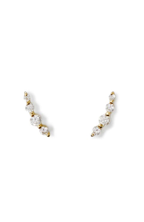 Ear Climber Earrings - Bonny