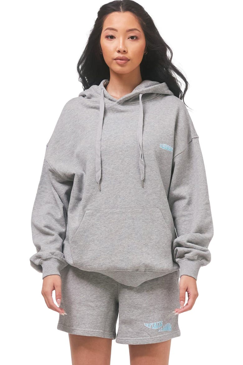 Infinite Passions Hoodie, Alternate, color, Heather Grey/Blue