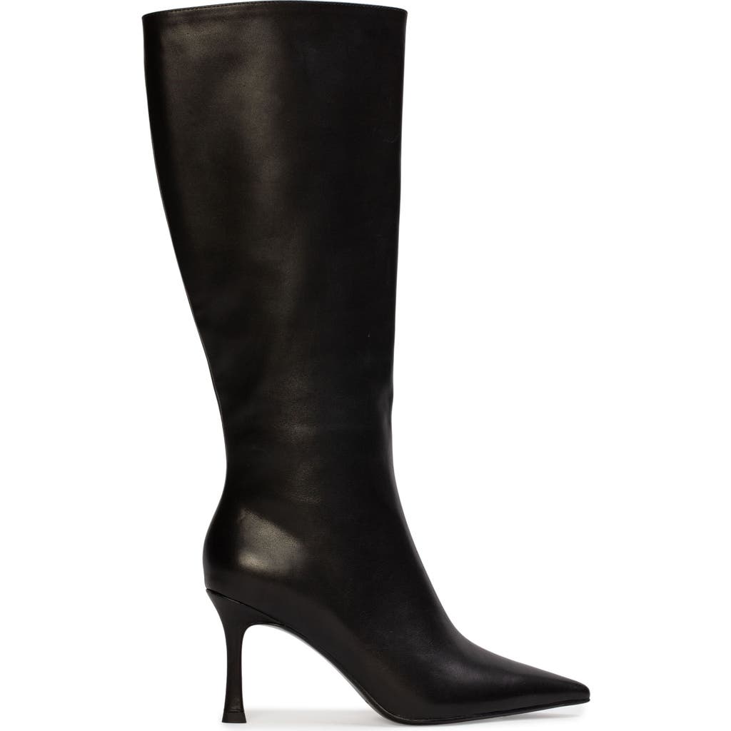 BLACK SUEDE STUDIO Draya80 Boot in Black Leather at Nordstrom, Size 36