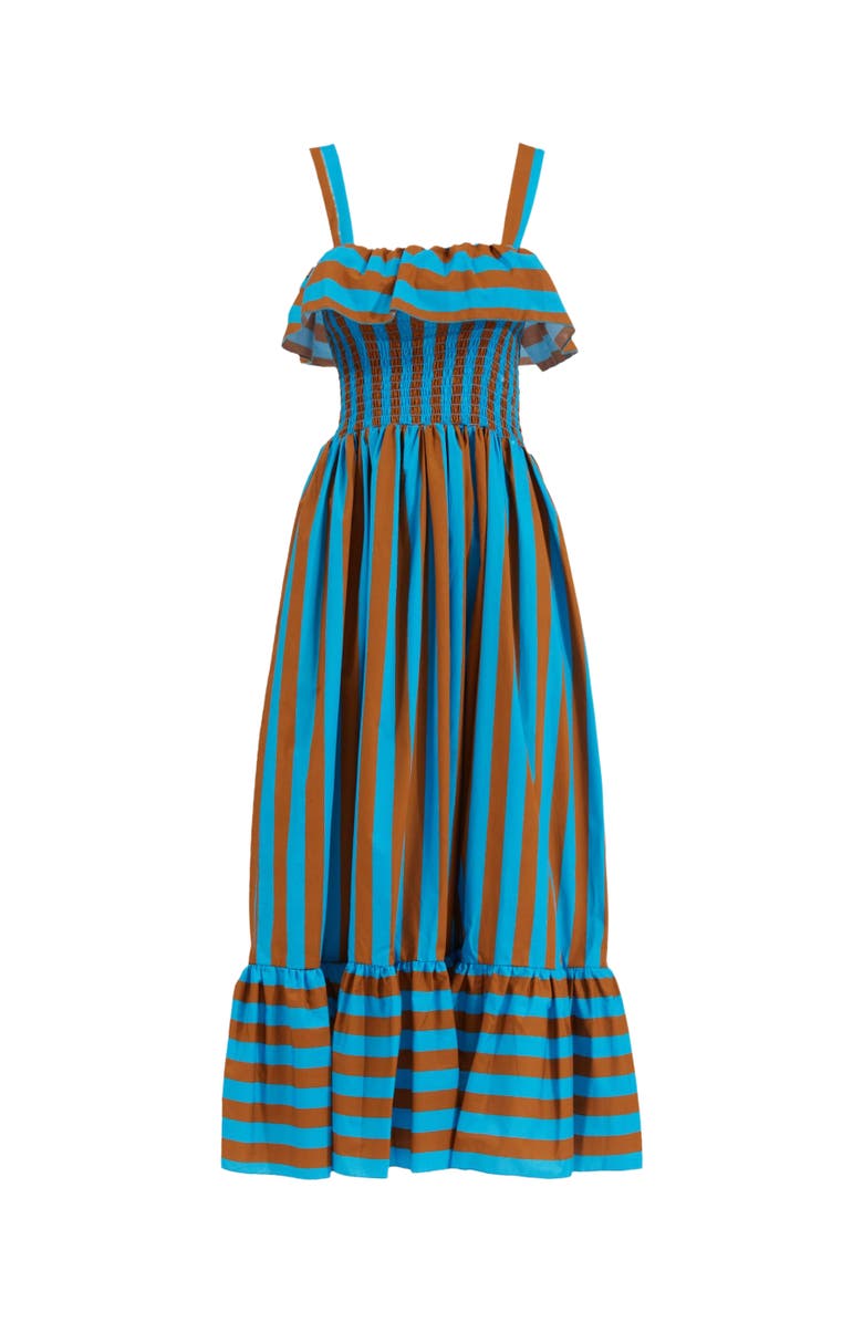 La DoubleJ Sunkissed Dress Riviera Turchese Turquoise, Alternate, color, Riviera Turchese Turquoise