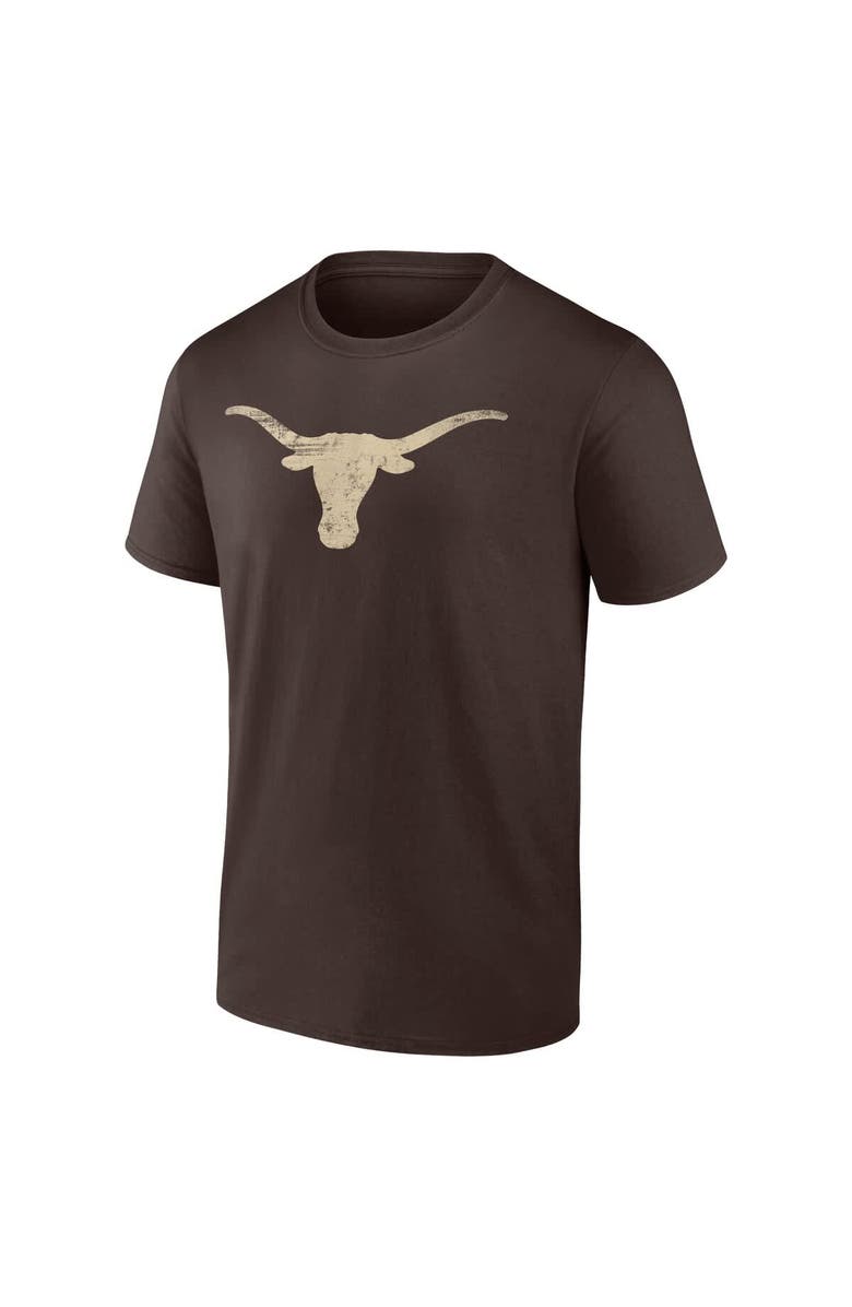 FANATICS Men's Fanatics Brown Texas Longhorns Express T-Shirt, Alternate, color, Brown