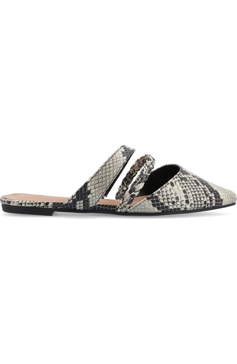 Journee Collection Olivea Mule - Narrow Width, Alternate, color, Snake