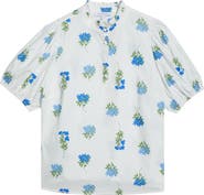 SUGARLIPS Jillian Floral Print Ruffle Top