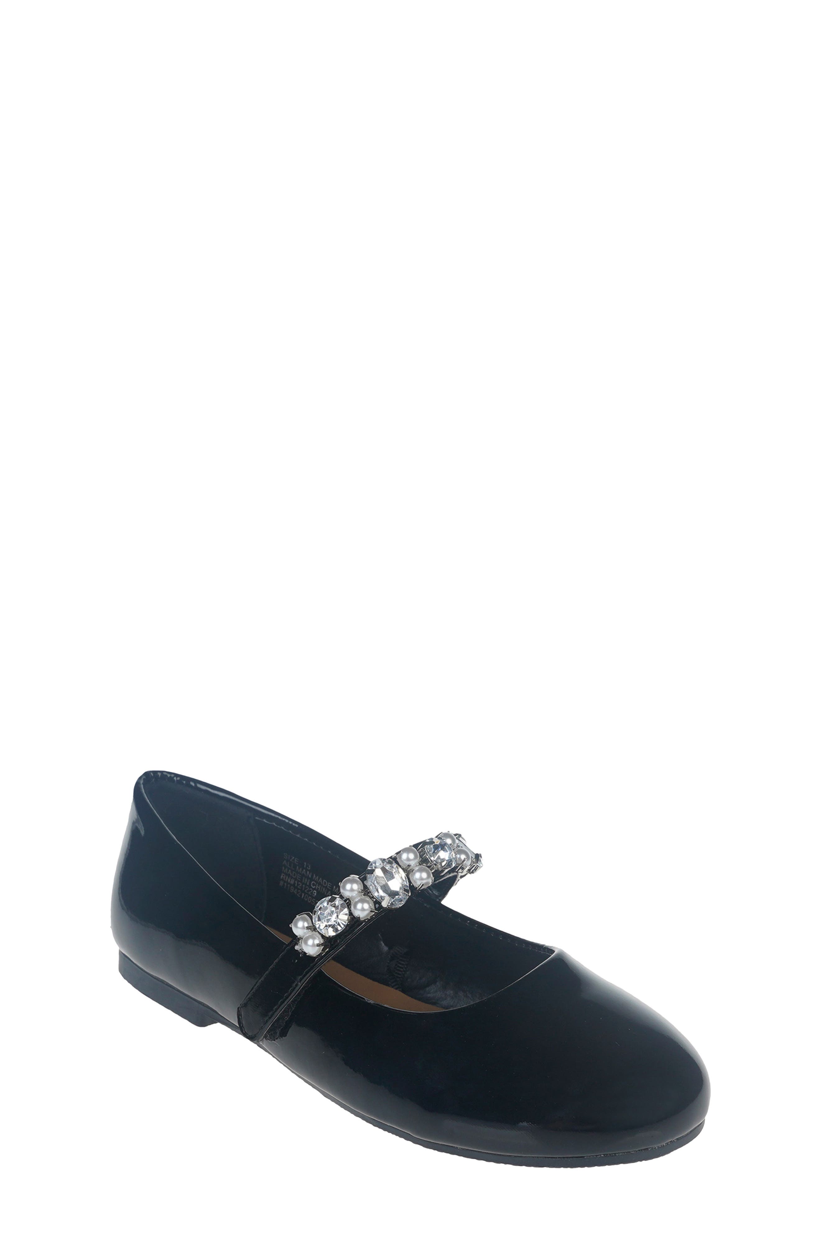 Vince Camuto Embellished Mary Jane Flat, Main, color, 