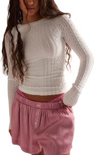 Free People So Soft Seamless Long Sleeve Top