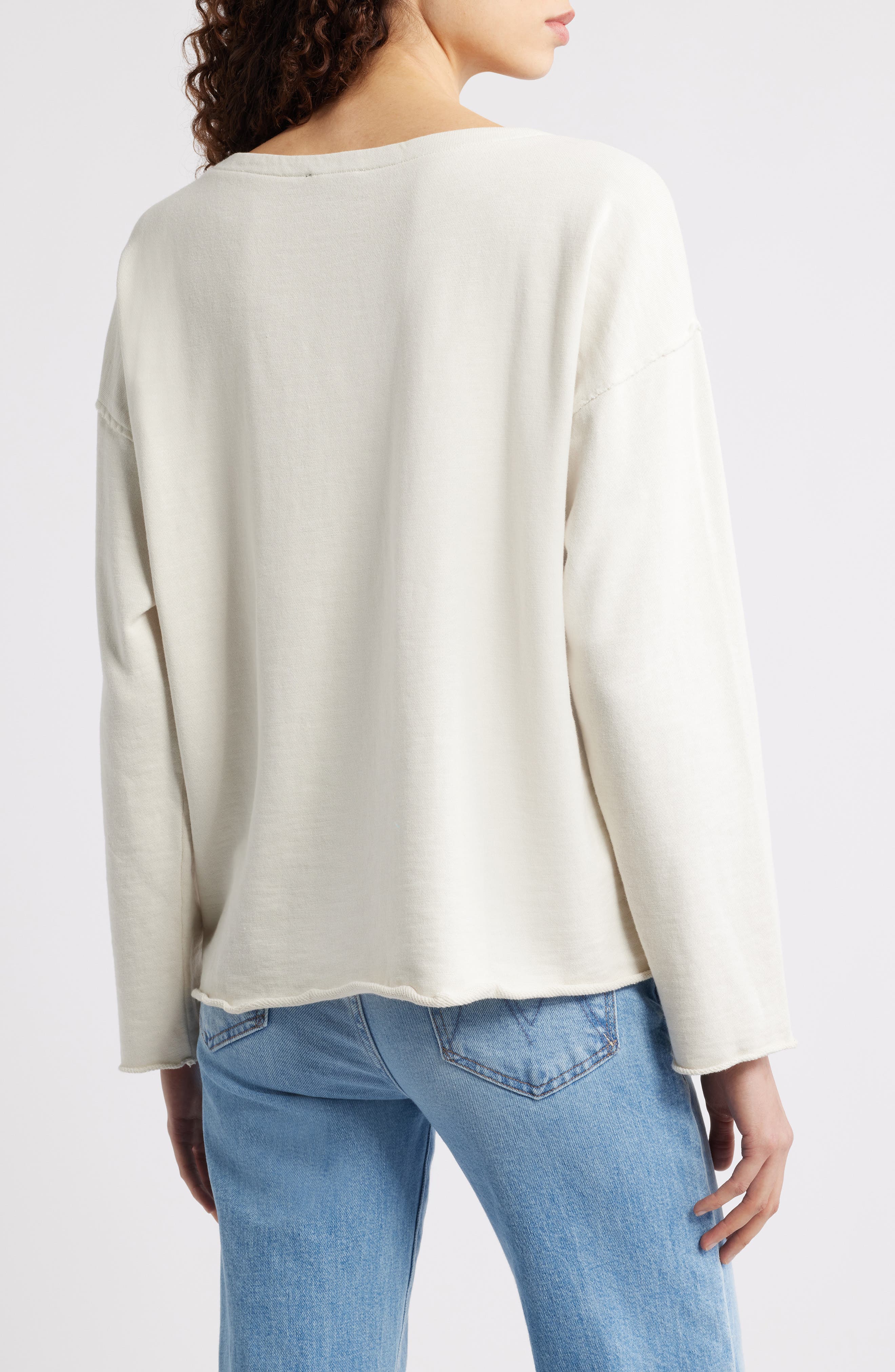 Bateau Neck Boxy Top - image 2