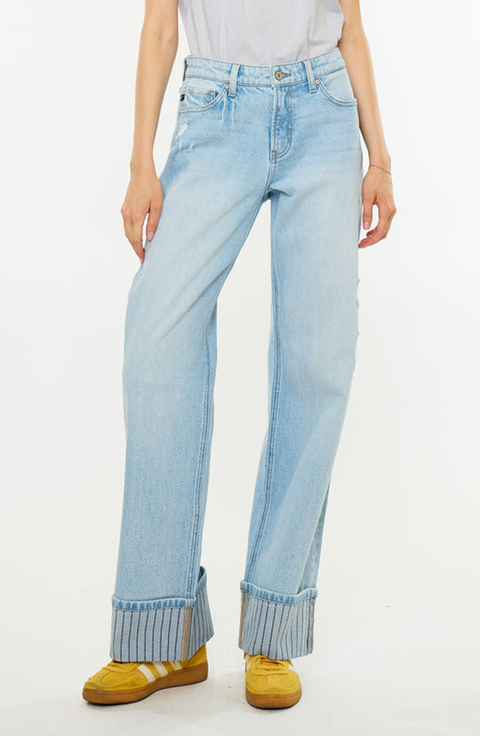 Eleanor 90s Low Rise Loose Baggy Jeans