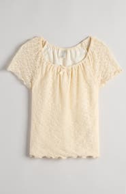 Treasure & Bond Kids' Lace Top