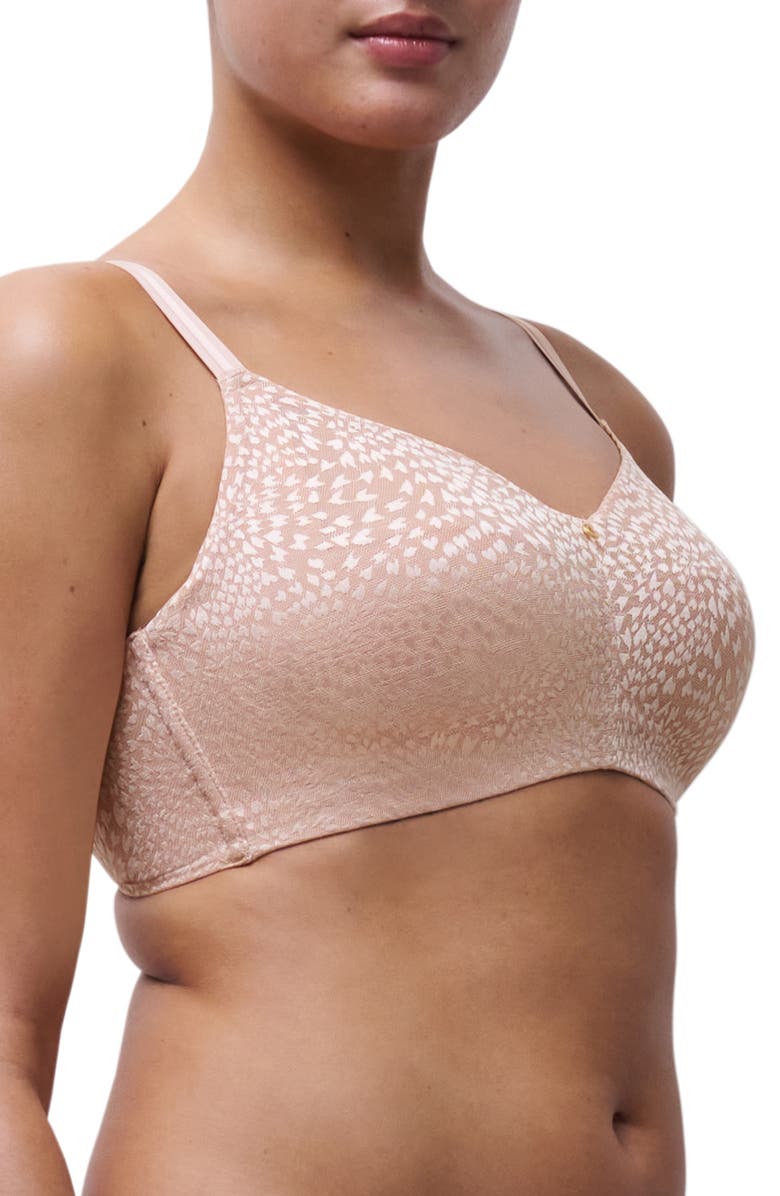 Chantelle Lingerie Magique Wireless Bra, Alternate, color, Rose