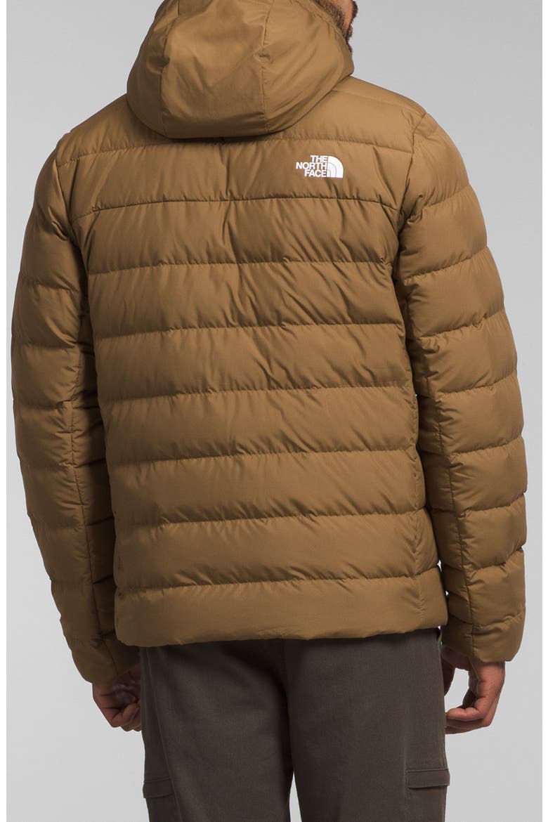 Aconcagua 3 Water Repellent Hood Jacket, Alternate, color, UTILITY BROWN-NPF