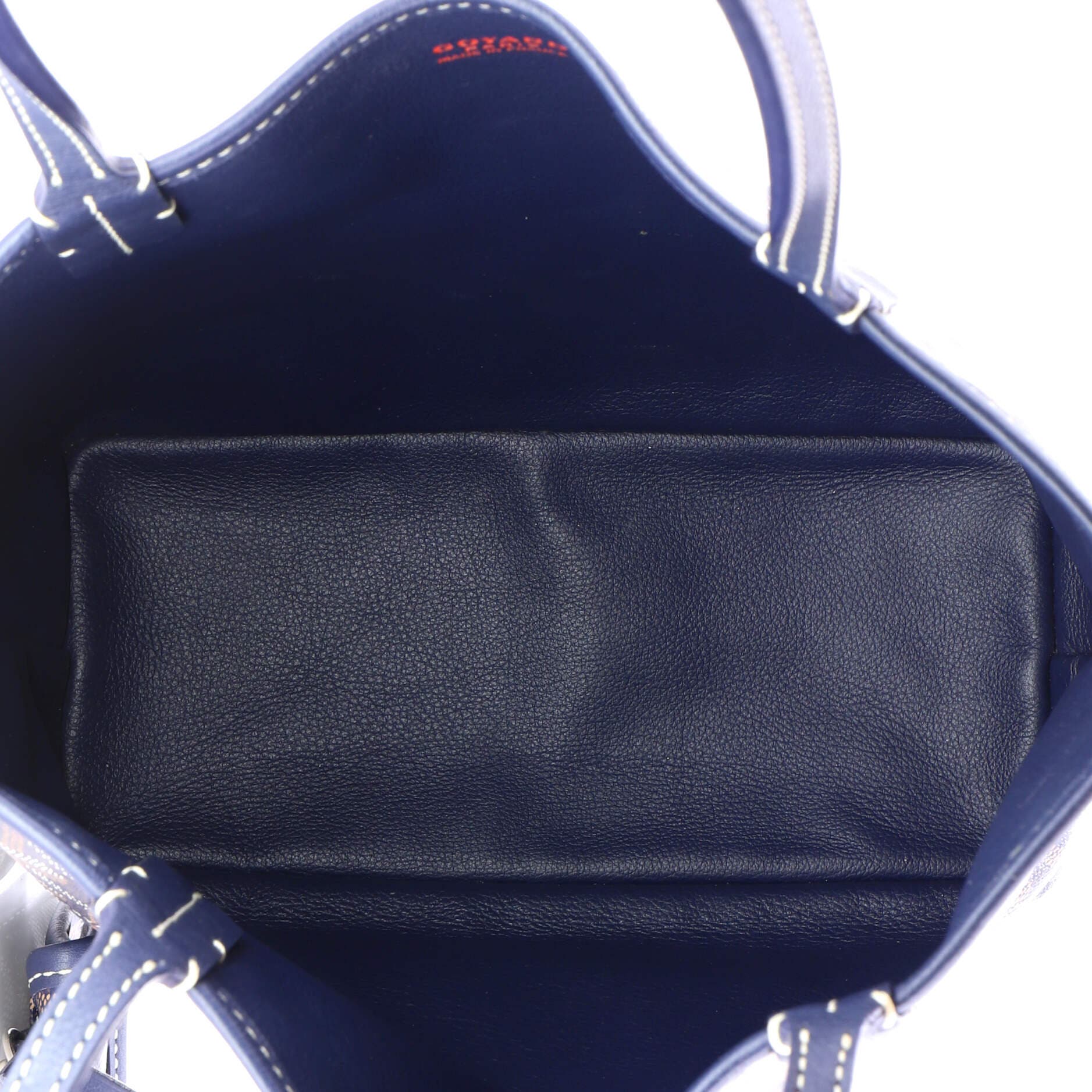 Pre-Owned Goyard Anjou Reversible Tote Coated Canvas Mini, Alternate, color, Blue