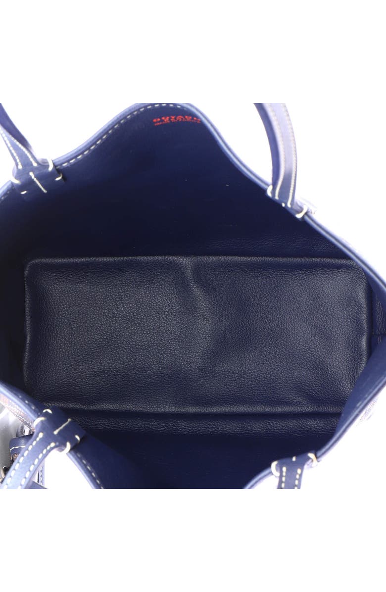 Pre-Owned Goyard Anjou Reversible Tote Coated Canvas Mini, Alternate, color, Blue