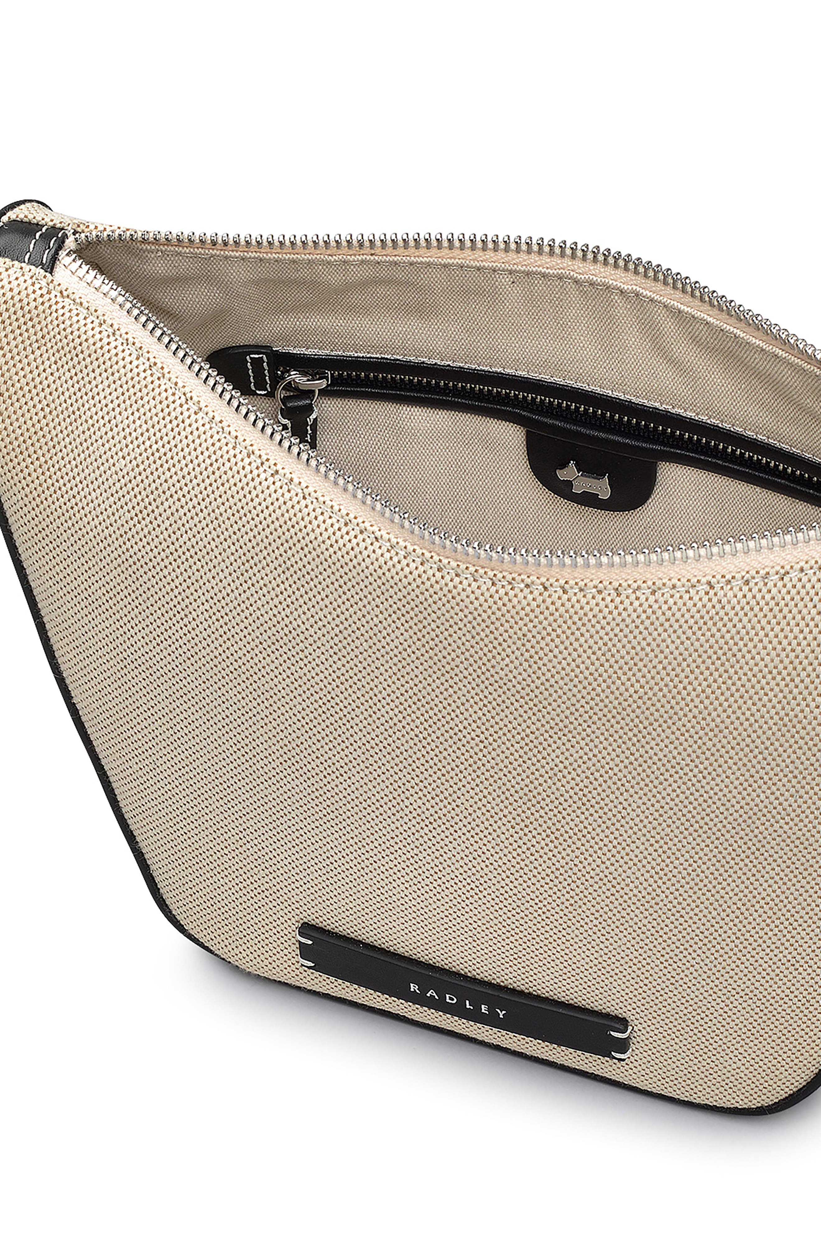 Radley Small Oak Street Canvas Crossbody Bag, Alternate, color, 