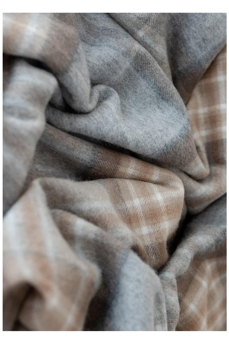 Tartan Lambswool Blanket, Alternate, color, MACKELLAR TARTAN