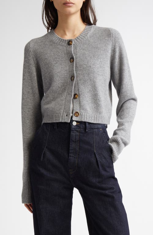 LOULOU STUDIO LOULOU DE SAISON ZEPHIR CROP CASHMERE CARDIGAN