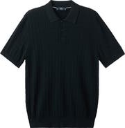 MANGO Cable Stitch Polo Sweater