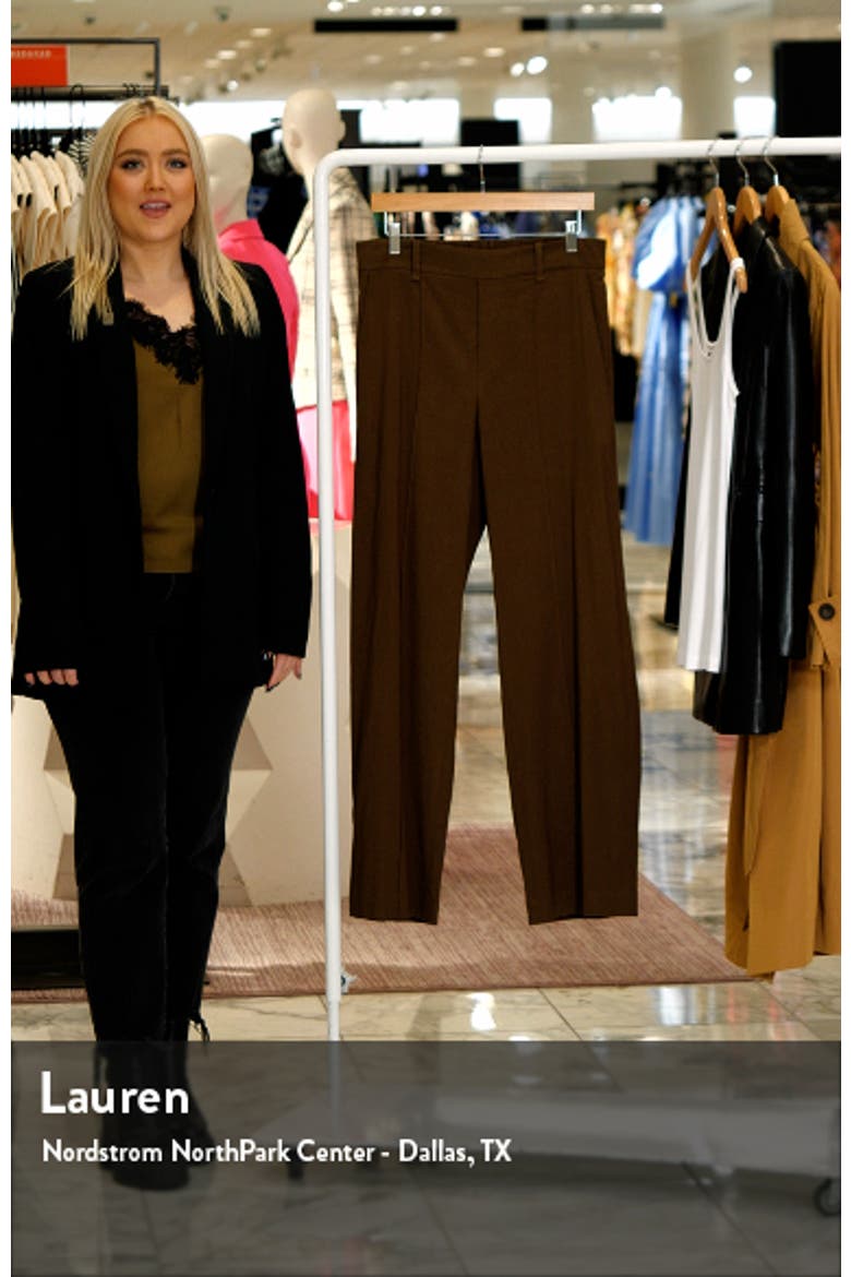 Linen Blend Trousers video