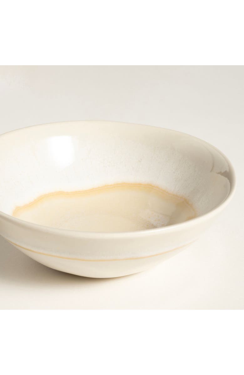 Zsa Zsa Zsu Leiria Bowl Stoneware 6 In Set Of 4, Alternate, color, Cream