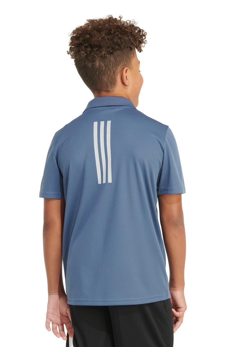 adidas Kids' Mesh Polo, Alternate, color, Preloved Ink