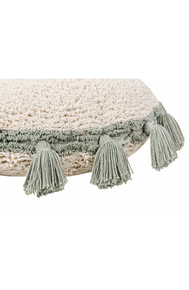 Lorena Canals Circle Accent Pillow, Alternate, color, Green