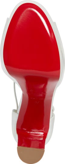 Sandaloo Silk Satin Platform Sandal