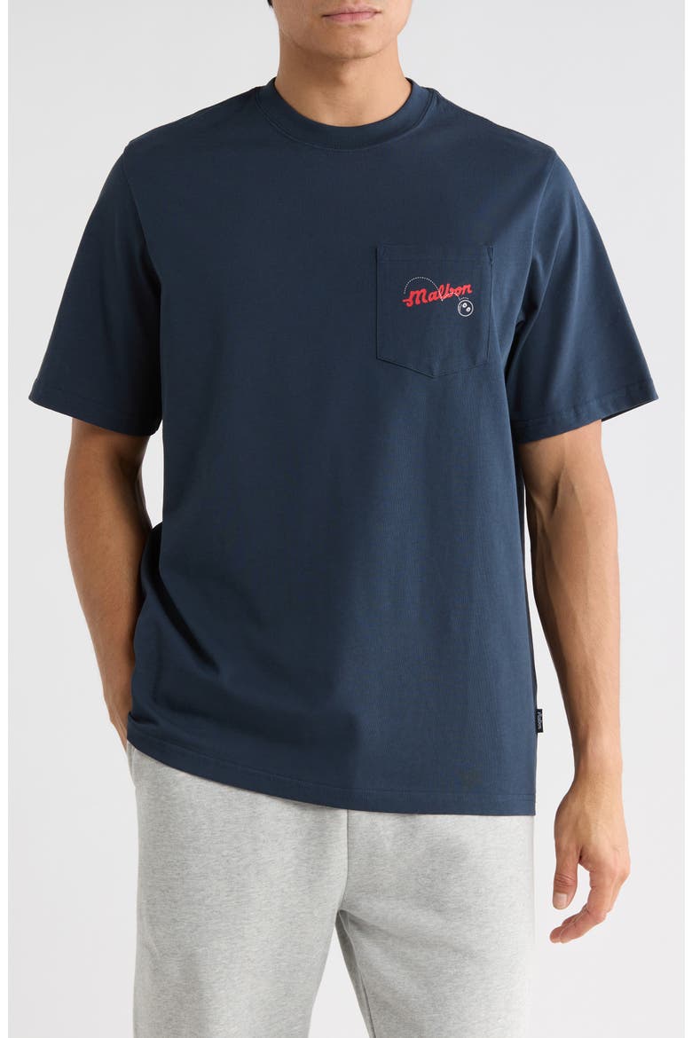 Vista Demand Graphic T-Shirt, Main, color, BLUEBERRY