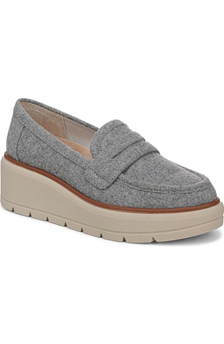 Dr. Scholl's Nice Day Max Wedge Platform Penny Loafer, Main, color,