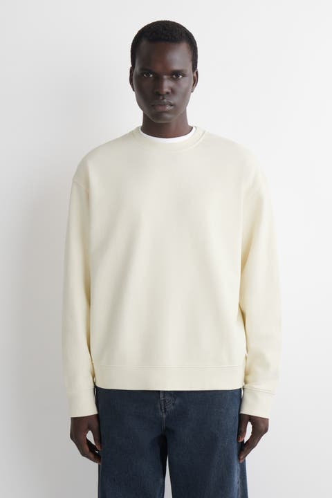 Washed-Cotton Sweatshirt