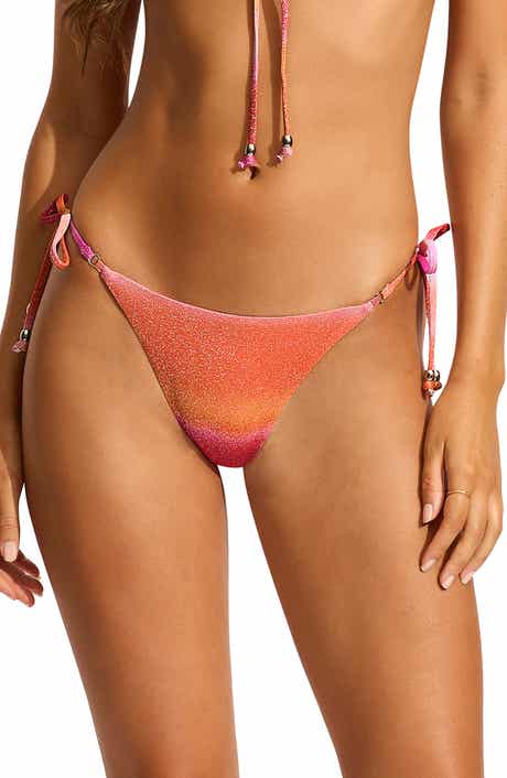Seafolly Spectrum Rio Side Tie Bikini Bottoms