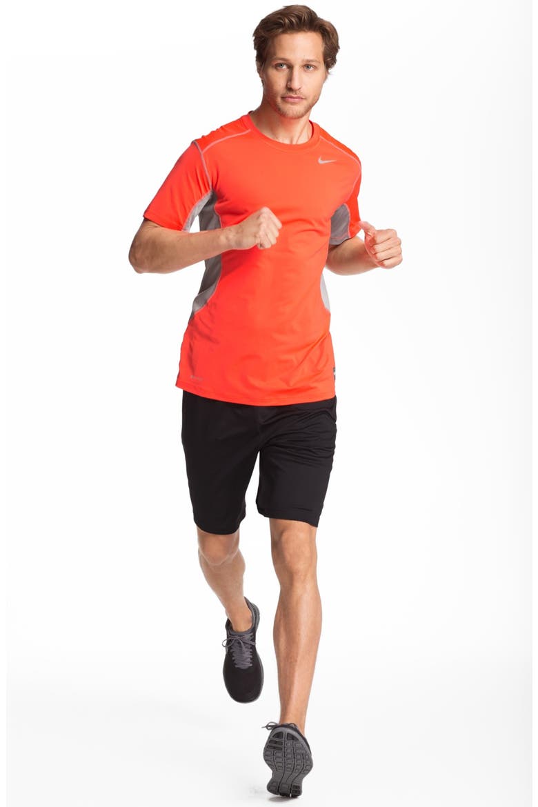 'Fly 2.0' Dri-FIT Knit Training Shorts, Alternate, color, BLACK/ FLINT GREY