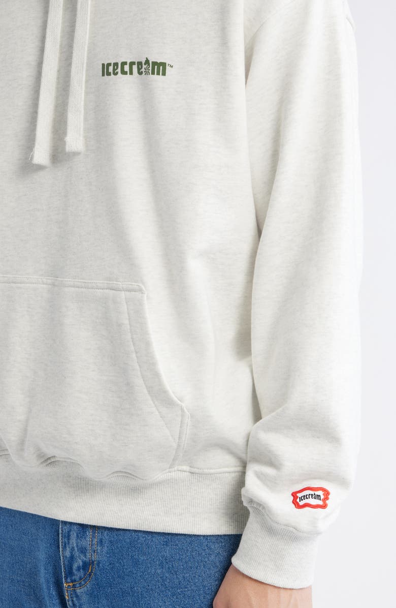 ICECREAM Display Graphic Hoodie, Alternate, color, Light Heather Gray