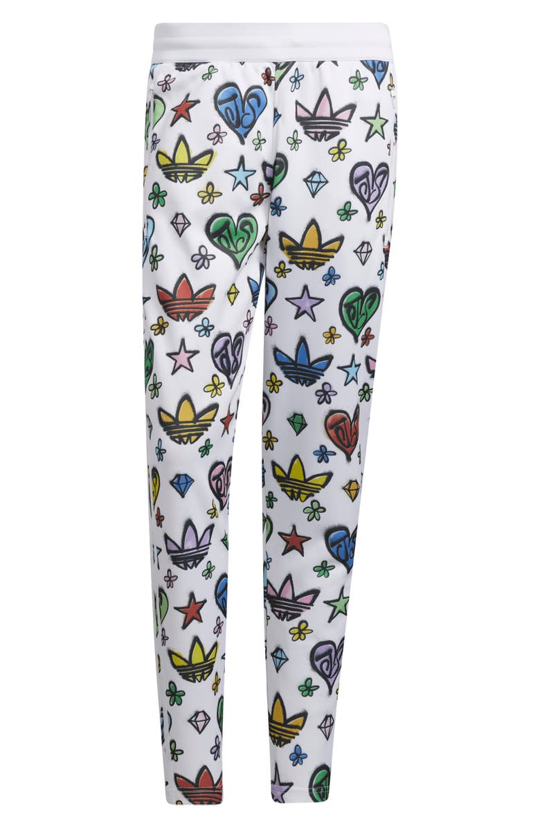 adidas x Jeremy Scott Firebird Monogram Track Pants, Alternate, color,