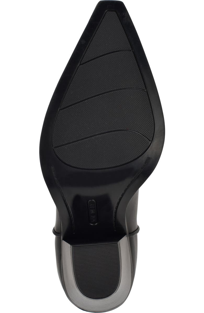 Nine West Puzz Pointed Toe Western Boot, Alternate, color,