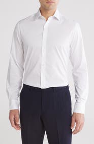 Tommy Hilfiger All Season Slim Fit Stretch Dress Shirt