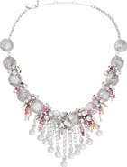 Kate Spade New York Opulence Statement Fringe Bib Necklace