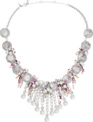 Kate Spade New York Opulence Statement Fringe Bib Necklace