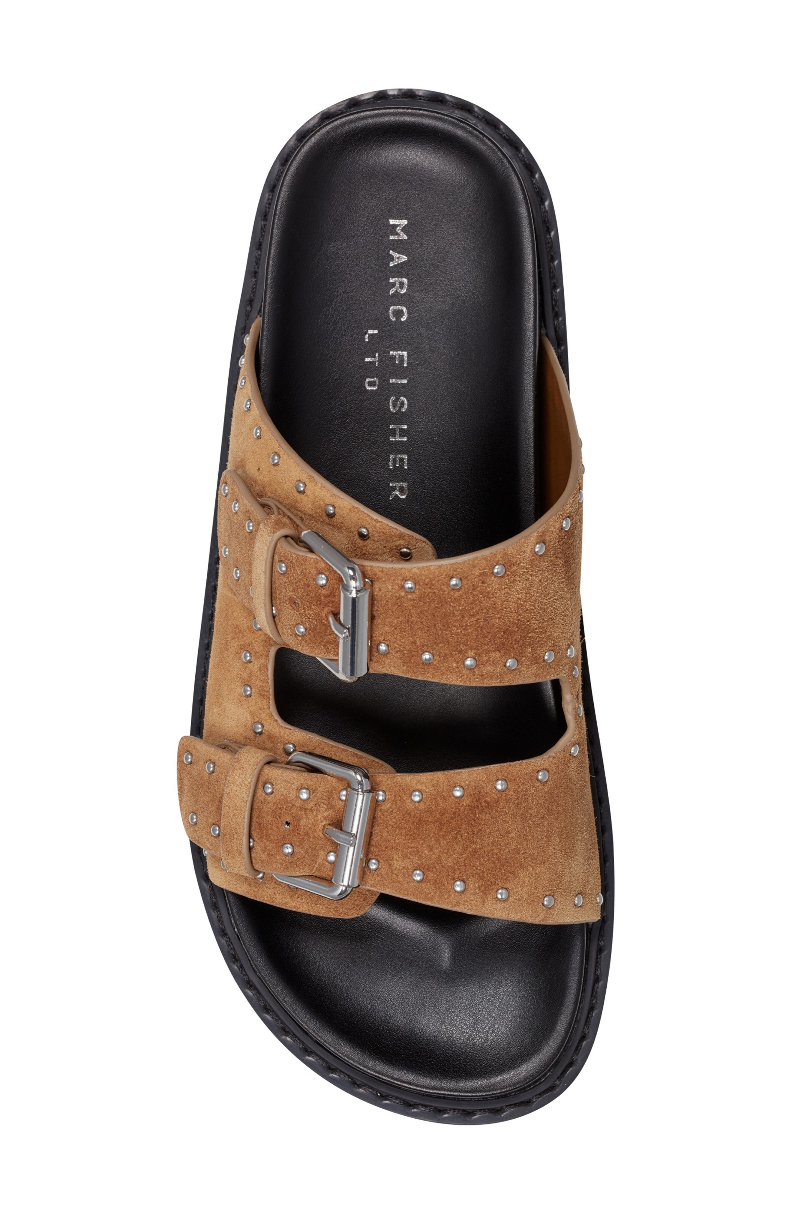 Marc Fisher LTD Agusta Slide Sandal, Alternate, color, Light Natural