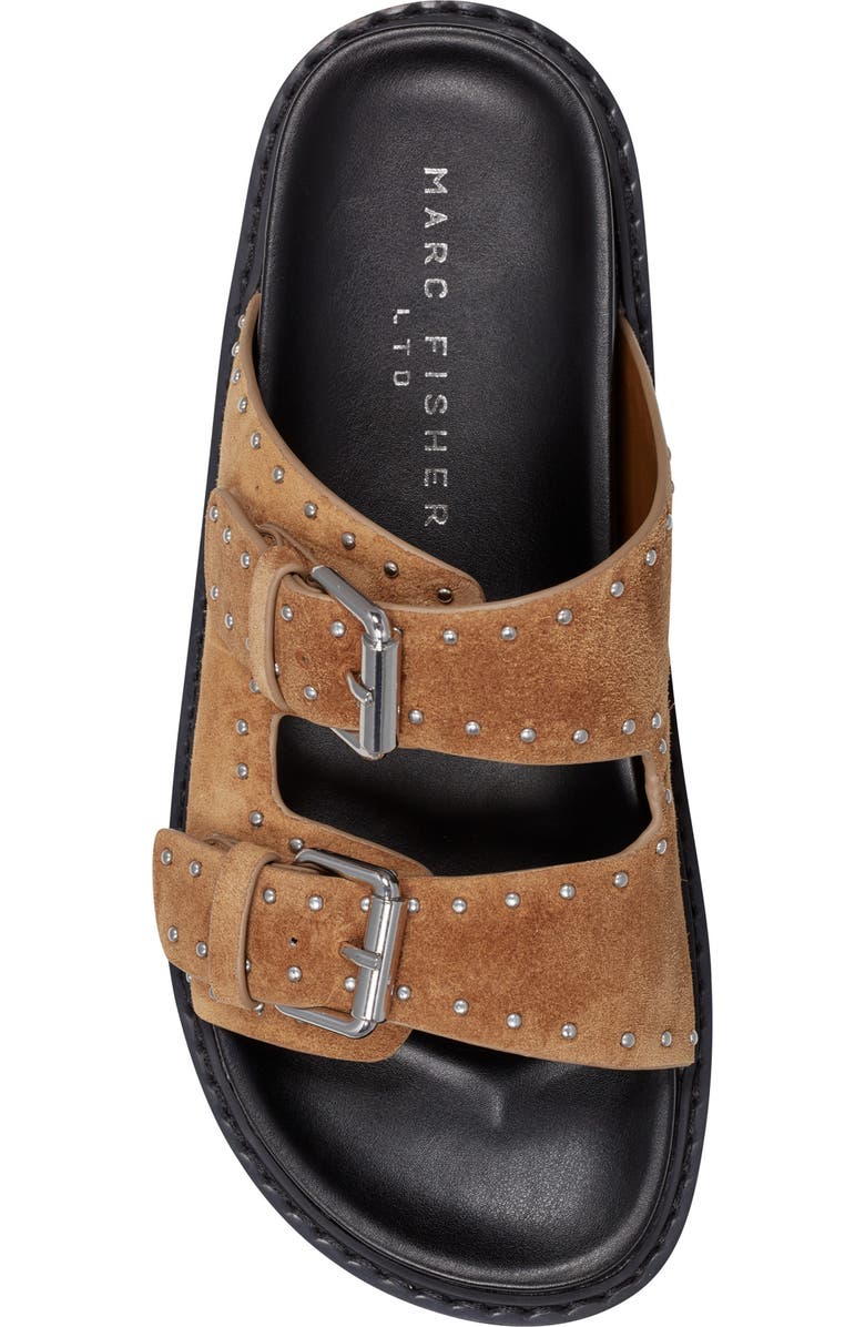 Marc Fisher LTD Agusta Slide Sandal, Alternate, color, Light Natural