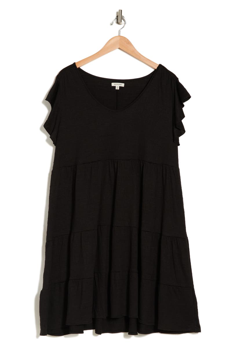 MAX STUDIO Ruffle Tiered Dress, Alternate, color,