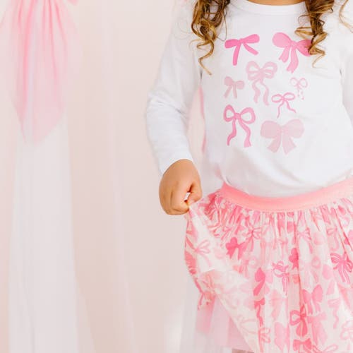 Sweet Wink Bow Tutu In Pink
