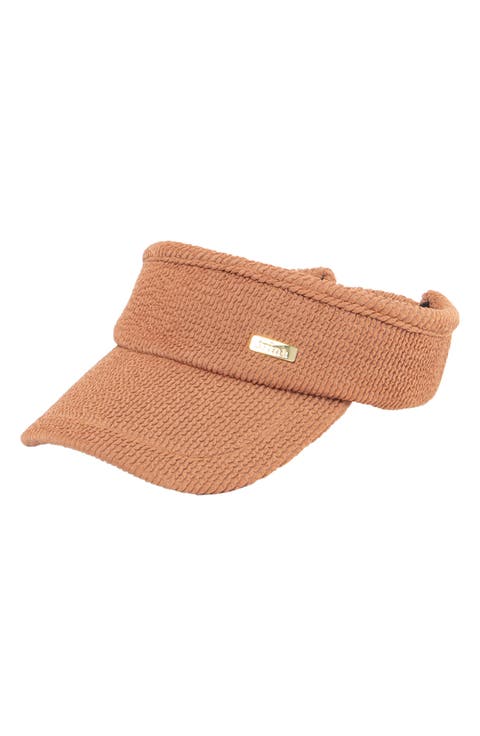 Logo Hardware Stretchy Visor