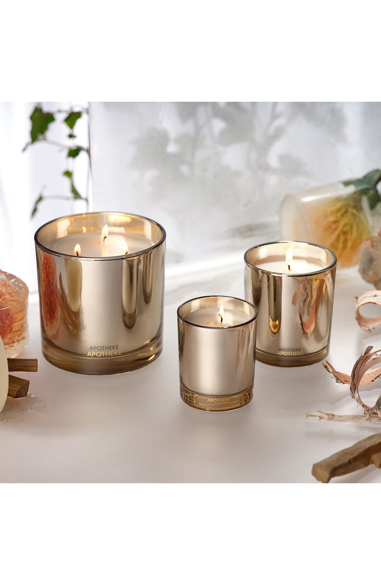 APOTHEKE Firewood Classic Scented Candle, Alternate, color, Light Beige